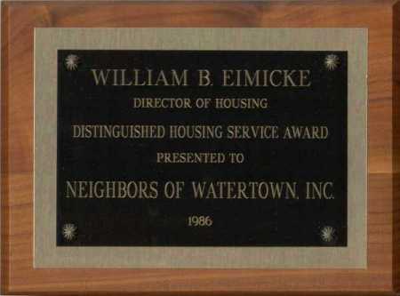 Distinguished Housing Service Award