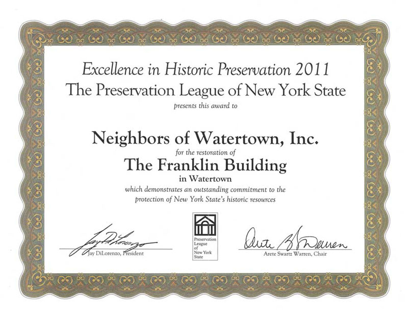 Historic Preservation Certificate Online prntbl
